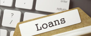 picture of folder labeled loans